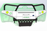HILUX 05-11 N70 PREFACE RAZZBAR (EVIL EYES VERSION)
