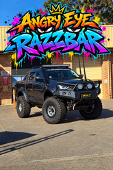 DMAX RAZZBAR ANGRY EYES 2021-23 IN STOCK ORDER NOW!!