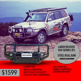 Toyota LandCruiser 100 Series (IFS) RockArmor Premium Bull Bar -