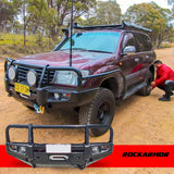 Rockarmor Premium Series Steel Bull Bar to suit Toyota Landcruiser 105 Series solid Live Axle