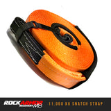 11,000Kg Rated Snatch Strap - Rockarmor 4x4