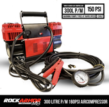 Rapid Air Compressor - 300 LPM 150PSI - Rockarmor 4X4