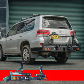 200 Series Landcruiser Rear Bar wheel Carrier by Rockarmor