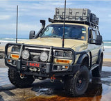 Landcruiser 80 Series | Frontal Pack | Bullbar, winch, spotties