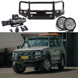 90 SERIES Prado offroad Pack - Bull Bar, Winch, led spotties