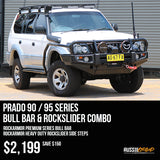 Prado 90 Series Bull Bar & Rockslider Combo