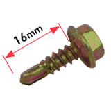 Self Drilling Metal Hex 10-16 x 16mm