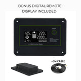 Rockarmor 1200 Watt Pure Sine Wave Inverter 12V DC TO AC