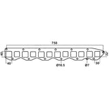 Redback Gasket for Chrysler Valiant (05/1970 - 06/1981)
