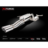 XForce Exhaust System for FPV Falcon (05/2008 - 10/2010), Ford Falcon (01/2008 - 01/2011)