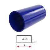 Redback Silicone Hose (1-3/4") Straight (Blue)