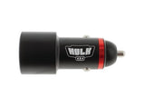 Hulk 4x4 HU6638B Dual USB In Car Socket Charger - USB Type C & QC3.0