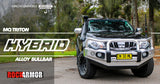 MQ Triton Polish Alloy Bull Bar - Rockarmor 4x4