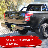 Mitsubishi MQ Triton Rockarmor Elite Rear Step Tow Bar