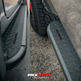 Mitsubishi Mr Triton Side Rockslider Heavy Duty Side Steps | Rockarmor
