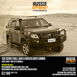 Prado 150 Bull Bar & Rockslider Combo