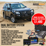 150 Series Prado 12 volt Dual Battery System (Off the grid system)