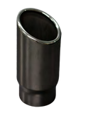 ROLLED IN ACUT RV 2 1/2" IN 2 1/2" OUT 7" LONG REDBACK304 SS