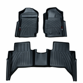 Moulded 3D Car Floor Matts - PX2 & PX3 Ford Ranger 2015 - 2022