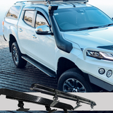 Mitsubishi Mr Triton Side Rockslider Heavy Duty Side Steps | Rockarmor