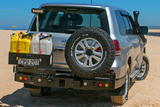 200 Series Landcruiser Rear Bar wheel Carrier by Rockarmor