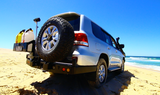 200 Series Landcruiser Rear Bar wheel Carrier by Rockarmor