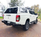 MR TRITON REAR STEP TOW BAR - ROCKARMOR 4X4