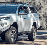 Mitsubishi Mr Triton Side Rockslider Heavy Duty Side Steps | Rockarmor