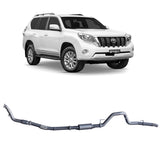 Redback Extreme Duty Exhaust for Toyota Prado 120/150 Series 1KD-FTV (11/2006 - 07/2015)