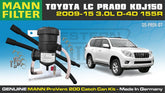 Toyota Prado (2009-2015) 3.0L KDJ150 155R - ProVent Oil Catch Can Vehicle Specific Kit OS-PROV-07