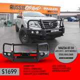 Mazda BT-50 Rockarmor Elite Steel Bull Bar | 10/2011 - 07/2020