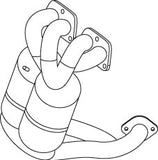 Redback Enviro Manifold Closecoupledcat to suit Alfa Romeo 156 (03/2002 - 05/2006)