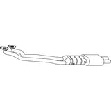 Redback Enviro Catconverters Underfloor for BMW 5 (01/1996 - 01/2000)