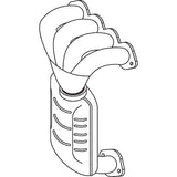 Redback Enviro Catalytic Converter for Hyundai Elantra (06/2006 - 12/2011)