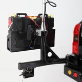 Dual Jerry Can Holder / Suits Rear swingaway arm - Rockarmor 4x4