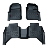 Moulded Floor Matts - Suits Isuzu Dmax 08/2020+ | Interior Protection