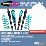 200 Series | Dobinsons 2" Front 2" Rear Lift Kit - Landcruiser (pre assembled)