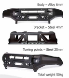 Rival 4x4 Alloy Bull Bar - Landcruiser 200 SERIES 2008 - 2015 (DT-2D57241B)