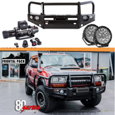 Landcruiser 80 Series | Frontal Pack | Bullbar, winch, spotties