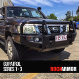 Nissan Patrol GU Patrol Series 97 - 2004 | RockArmor Premium Bull Bar | Also suits Cab Chassis Models