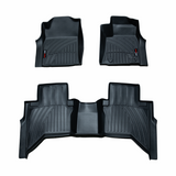 Moulded Floor Matts - Suits Hilux Dual Cab N70