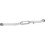 Unbranded MUFFLERS BOLT-ON for Subaru Impreza (1993 - 1998)