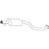 Redback Muffler for Daewoo Tacuma (10/2000 - 12/2004)