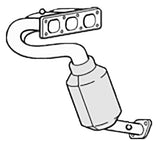 Redback Enviro Catalytic Converter to suit BMW 5 (01/2000 - 01/2010)