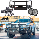 MN - ML Triton | Challenger | Offroad Frontal Pack - Bull Bar, Winch, 9" Led Lights