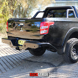 Mitsubishi MQ Triton Rockarmor Elite Rear Step Tow Bar