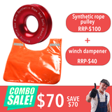 EOFYS Synthetic Rope Pulley + Winch Dampener