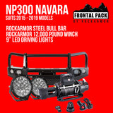 NP300 NAVARA OFFROAD PACK - BULL BAR, WINCH, LED SPOTTIES
