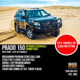 Transform your Prado 150 Series with a Off-road Essentials Combo Pack