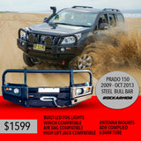 Rockarmor Premium Bull Bar - Prado 150 Series 09-10/2013